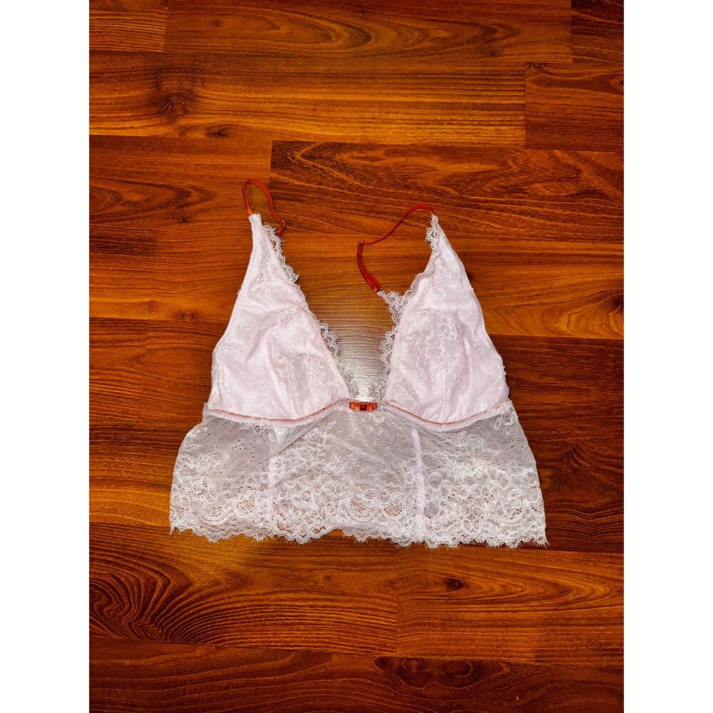 Urban Outfitters Out from Under Baby Pink Lace Camisole Top